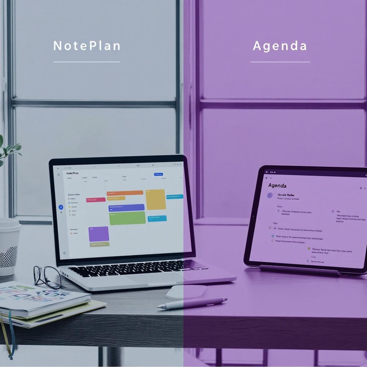 NotePlan vs Agenda - Calendar-Centered Note Tools Compared